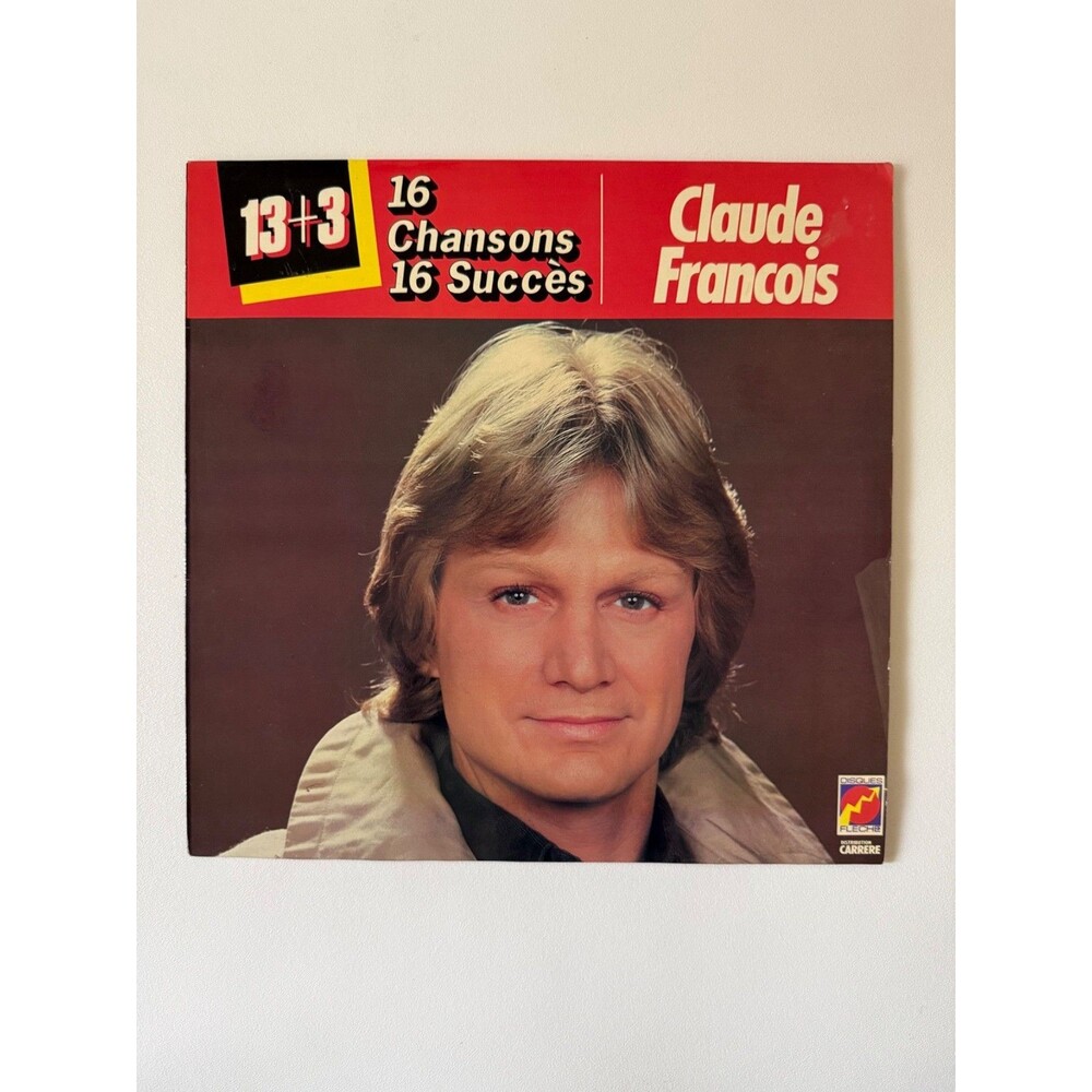 Claude Francois 13+3 16 Chansons Success Disques Fleche 63.000 VG+ Import France